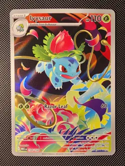 Ivysaur 134/132 Me01: Mega Evolution Holo NM Pokemon TCG - Image 1