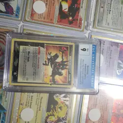 CGC 9 MINT Graded Pokemon 2021 Greninja Gold Star SWSH144 Celebrations ETB Promo - Image 1