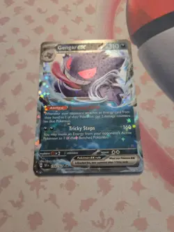 Pokemon TCG Gengar EX Temporal Forces TEF 104/162 Double Rare Holo NM/MT - Image 2