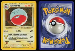Electrode 2/64 Rare Jungle Holo NO SYMBOL ERROR Pokemon - Image 3