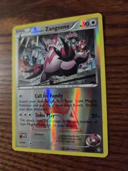 Team Magma's Zangoose 22/34 - Double Crisis - Pokemon TCG Reverse Holo - Image 2