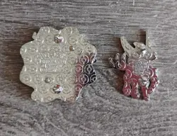 Official Pokemon Pin Lot of Two- Hisuian Zoroark and Palkia VStar - Image 3