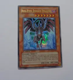 Red-Eyes Zombie Dragon SDZW-EN001 (Ultra Rare, 1st Edition, Lightly Played / LP) - Image 1