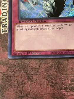 Sakuretsu Armor - SGX4-END16 - Secret Rare - Speed Duel - 1st Edition - VLP - Image 2