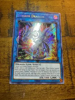 Striker Dragon MP20-EN204 1st Edition Secret Rare LP + BONUS - Image 1