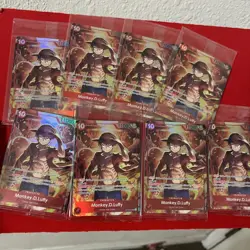 X8 One Piece Treasure Booster Promo Monkey D. Luffy ST10-006 SR - Image 2