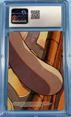 Topps Pokemon 1999 Movie Charmander Charizard Sticker / Puzzle Card CGC 7.5 NM - Image 2