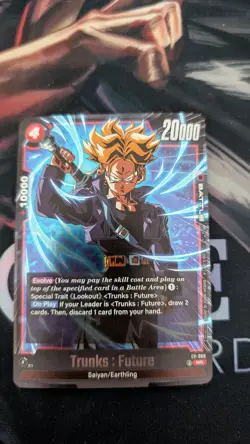 Dragon Ball Tcg Participation Card Trunks: Future FP-068 - Image 1