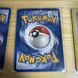 Lot Of 6 Pokemon Cards Damaged Vintage (Dark Raticate, Rhydon, Rhyhorn) - Image 5