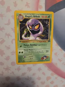 Pokemon KOGA'S ARBOK Card GYM CHALLENGE Set 25/132 Non-Holo RARE - NM/M - Image 5