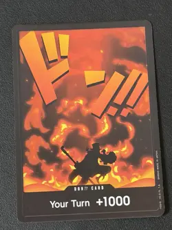 DON!! Card (Sabo) (Devil Fruits Collection Vol. 2) One Piece Promotion Cards... - Image 1