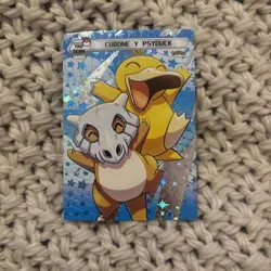 Cubone And Psyduck Tag Team Non TCG Pokemon Card - Image 1