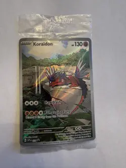 Pokemon TCG Koraidon EX Scarlet & Violet SVP 014 Etb Promo Card - Image 1