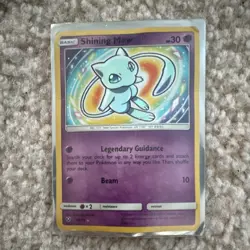 Pokemon Shining Mew Shining Legends Shiny Holo Rare Psychic Basic Card 40/73 - Image 1