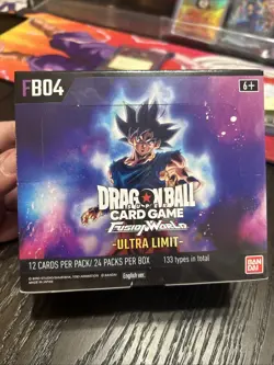 Dragonball Super Card Game Fusion World Ultra Limit Booster Box 24 Packs SEALED - Image 1