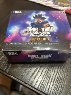 Dragonball Super Card Game Fusion World Ultra Limit Booster Box 24 Packs SEALED - Image 2