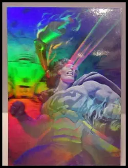 1996 Skybox Superman Holo Series Looking Hot! Card #9 - Image 1