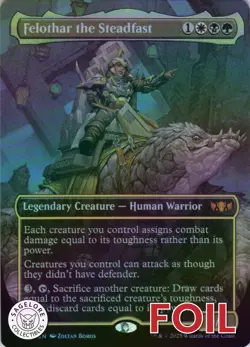 MTG Felothar the Steadfast (4) | NM Foil | Commander: Tarkir: Dragonstorm {TDC} - Image 1