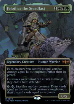 MTG Felothar the Steadfast (4) | NM Foil | Commander: Tarkir: Dragonstorm {TDC} - Image 2