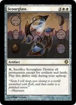 MTG - Scourglass - Shards of Alara - NM, English Magic FLAT RATE SHIP - Image 1