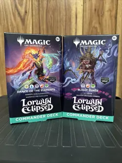 Magic:The Gathering Blight Curse / Dance W ElemenLorwyn Eclipsed Commander Deck - Image 1