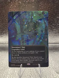 MTG Magic the Gathering Inventors' Fair Borderless Galaxy Foil (0156) - Image 1