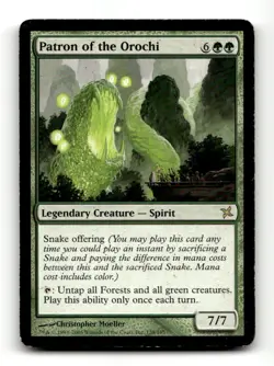 Patron of the Orochi Betrayers of Kamigawa #138 Magic the Gathering - Image 1
