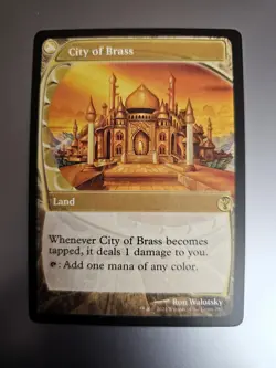 Magic the Gathering #240 City of Brass - Image 1