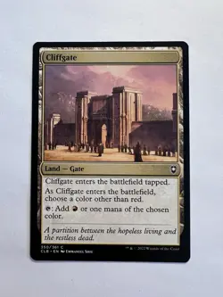 Cliffgate - MTG Commander Legends: Battle for Baldur's Gate - NM - Image 1