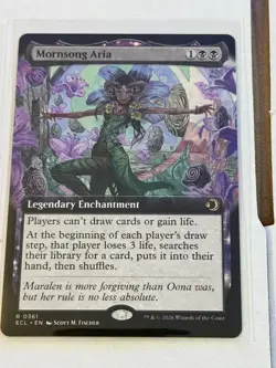 Mornsong Aria Extended Art Lorwyn Eclipsed 361 - Image 1
