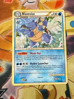 Pokemon TCG - Blastoise - 13/95 - Rare - HGSS: Unleashed [Near Mint] - Image 1