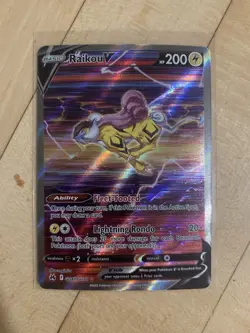 Pokemon TCG Raikou V GG41/GG70 Crown Zenith Ultra Rare NM - Image 1
