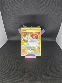 Pokemon TCG Switch 206/165 SV Scarlet & Violet 151 Hyper Rare NM - Image 1