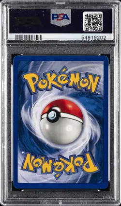 1999 POKEMON BASE SET SHADOWLESS #34 MACHOKE PSA 8 - Image 2