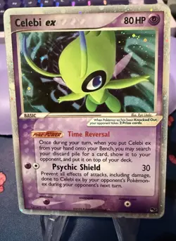 Celebi ex 017/017 Pop Series 2 Holo Ultra Rare Pokemon TCG Nintendo promo - Image 1