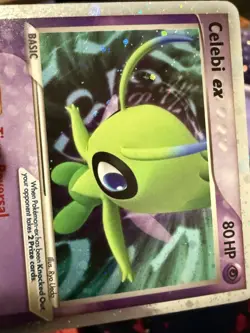 Celebi ex 017/017 Pop Series 2 Holo Ultra Rare Pokemon TCG Nintendo promo - Image 2