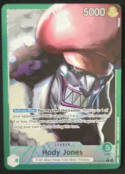 Hody Jones (020) (Alternate Art) OP06-020 Wings of The Captain Foil English NM - Image 1