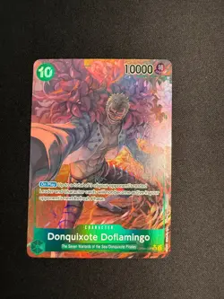 Donquixote Doflamingo (031) (Alternate Art) OP04-031 Kingdoms of Intrigue Foil - Image 1