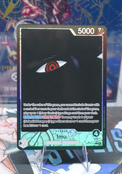 Imu OP13-079 Alt Art Leader (L*) Carrying on His Will ONE PIECE ENGLISH - NM - Image 1