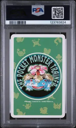 1996 POKEMON GREEN VERSION PLAYING CARDS JOKER GYM LEADERS PSA 9 - Image 2