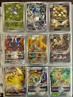 Pokemon album 270 cards modern and vintage mix a lot of promo - Image 1