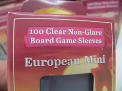 Dragon Shield European Mini Card Sleeves Wholesale Lot 54 Packs of 100/ea pk - Image 3