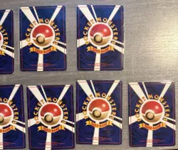 Vintage Japanese Pokemon Card Lot 11 Cards Jungle Fossil Lp Read Description - Image 4