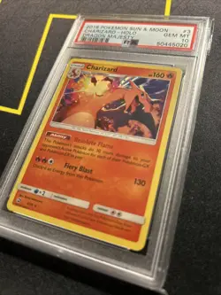 PSA 10 Charizard 3/70 -Holo Rare Graded Pokemon Card- Dragon Majesty GEM MINT - Image 2