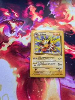 PokeJolteon 20/64 Jungle Set Non Holo Rare Pokemon Card TCG - Image 1