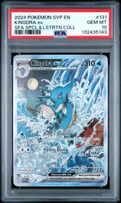 PSA 10 - Kingdra ex - #131 - Shrouded Fable Promo - Pokemon Card - Image 1