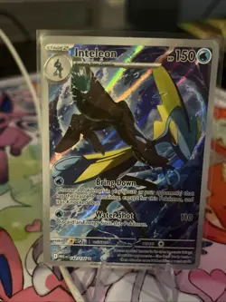 Pokemon TCG Mega Evolution Inteleon Card 142/132, Fresh Illustration Rare - Image 3