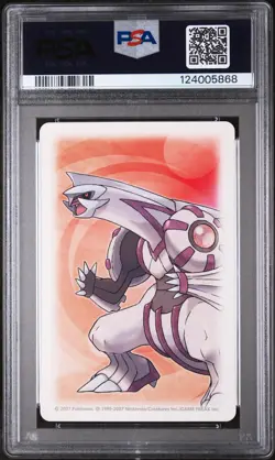 2007 POKEMON PEARL VERSION PLAYING CARDS 10 OF DIAMONDS WEAVILE PSA 9 - Image 2