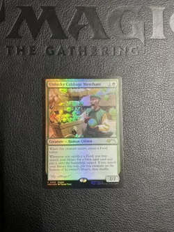 Unlucky Cabbage Merchant FOIL PROMO Avatar The Last Airbender MTG P 0003 - Image 1
