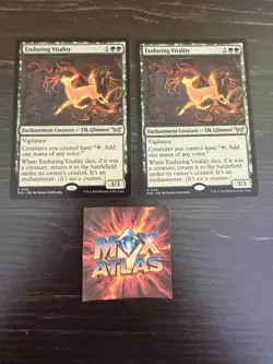 MTG - Enduring Vitality - Duskmourn: House of Horror - DSK - #176 - Magic - Image 1